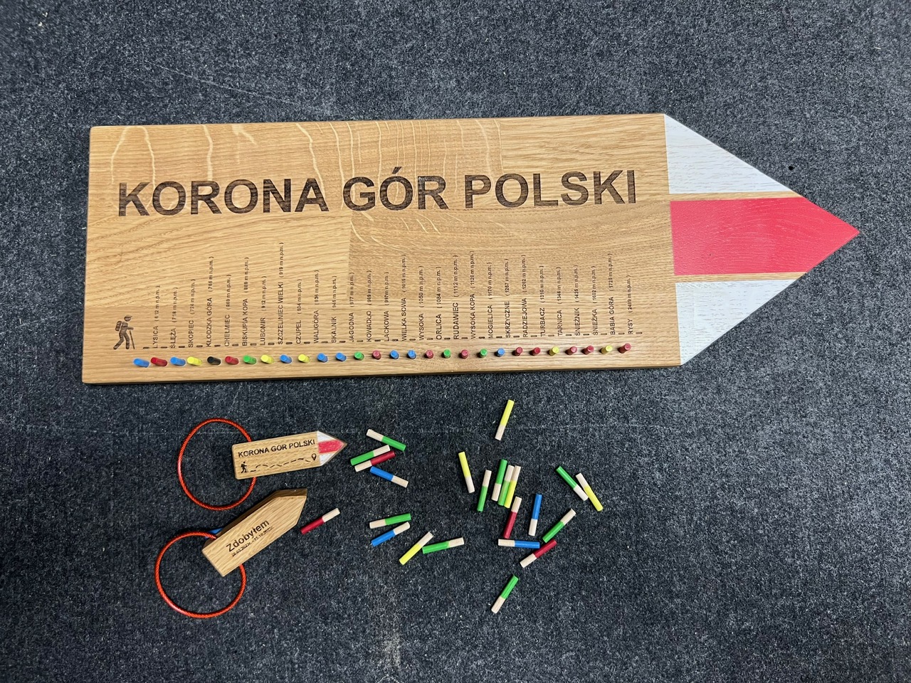 dekor MOJA KORONA GÓR POLSKI